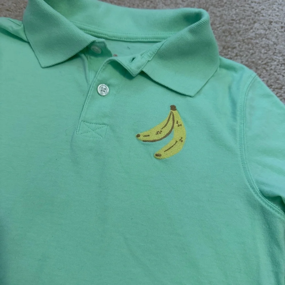 3/$25 Cat & Jack Banana Polo - Picture 3 of 4